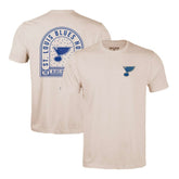 St. Louis Blues Levelwear Richmond Stained Glass T-Shirt Khaki