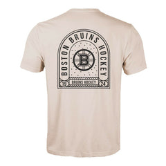 Boston Bruins Levelwear Richmond Stained Glass T-Shirt Khaki