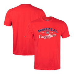 Montreal Canadiens Levelwear Richmond Ice Wall T-Shirt Red