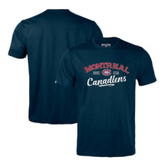 Montreal Canadiens Levelwear Richmond Ice Wall T-Shirt Navy