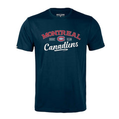 Montreal Canadiens Levelwear Richmond Ice Wall T-Shirt Navy