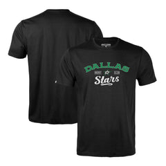 Dallas Stars Levelwear Richmond Ice Wall T-Shirt Black
