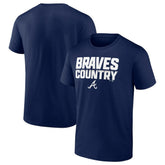 Atlanta Braves October Baseball T-Shirt - Navy