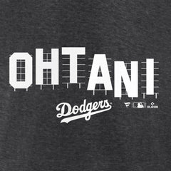 Shohei Ohtani Los Angeles Dodgers Hollywood T-Shirt - Charcoal
