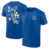 Los Angeles Dodgers Split Zone T-Shirt - Royal