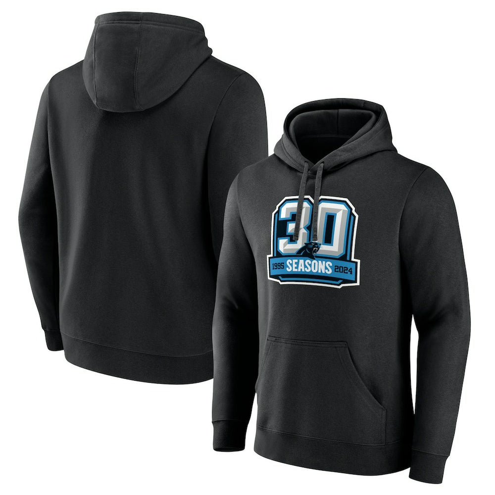 Carolina Panthers 30th Anniversary Pullover Hoodie - Black online