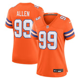 Zach Allen Denver Broncos Women's Mile High Collection 1977 Throwback Player Game Jersey - Orange | Nike discount
