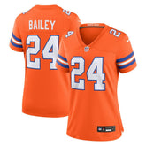 Champ Bailey Denver Broncos Women's Mile High Collection 1977 Throwback Retired Player Game Jersey - Orange | Nike for sale