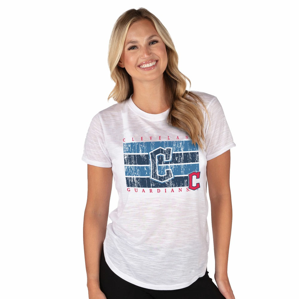 Cleveland Guardians Concepts Sport Women's Infuse Knit Top - White