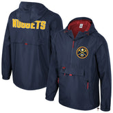 Denver Nuggets Stadium Essentials Unisex Compete Quarter-Zip Windbreaker Jacket sale - Navy shop