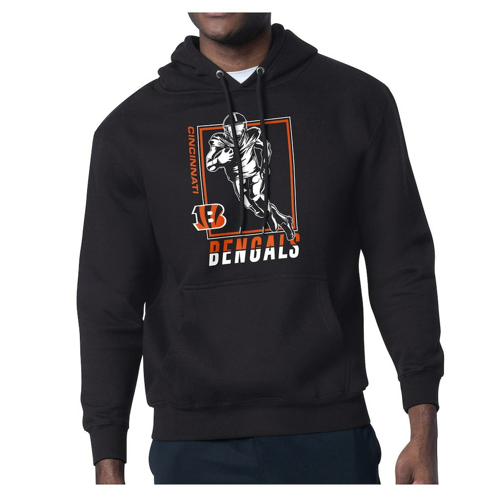 Cincinnati Bengals Starter Player Grid Pullover Hoodie - Black online