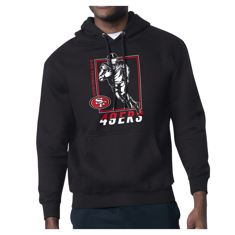 San Francisco 49ers Starter Player Grid Pullover Hoodie - Black discount