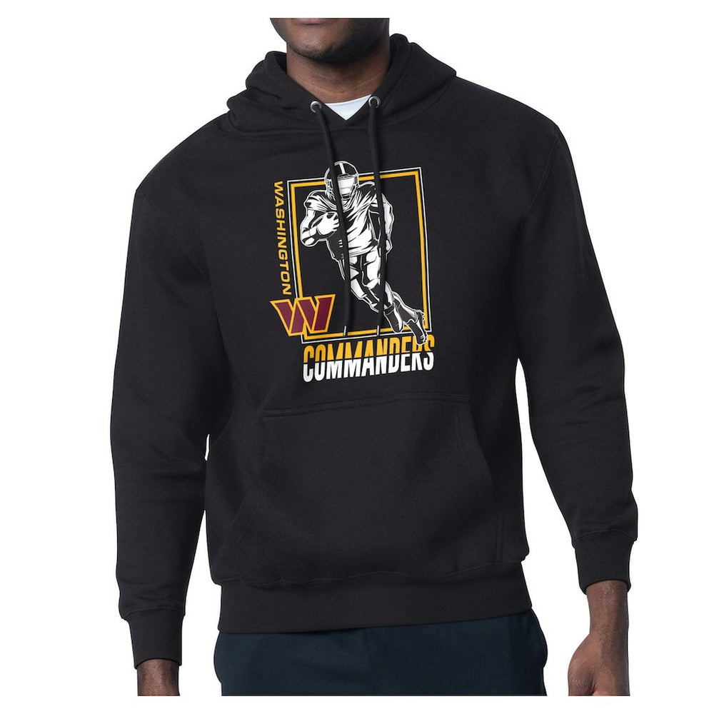 Washington Commanders Starter Player Grid Pullover Hoodie - Black on sale