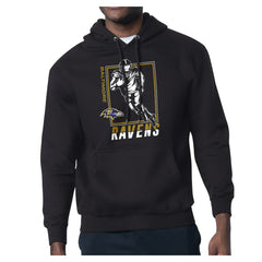Baltimore Ravens Starter Player Grid Pullover Hoodie - Black cheap