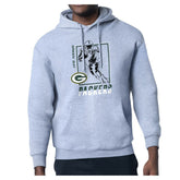 Green Bay Packers Starter Player Grid Pullover Hoodie - Heather Gray on sale