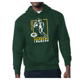Green Bay Packers Starter Player Grid Pullover Hoodie - Green sale