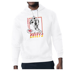 Kansas City Chiefs Starter Player Grid Pullover Hoodie - White for sale