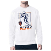 Chicago Bears Starter Player Grid Pullover Sweatshirt - White for sale