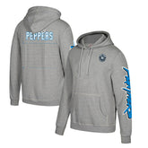 Julius Peppers Carolina Panthers Name & Number Pullover Hoodie – Heather Gray online