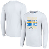Los Angeles Chargers Starter Team Name Graphic Long Sleeve T-Shirt - White sale