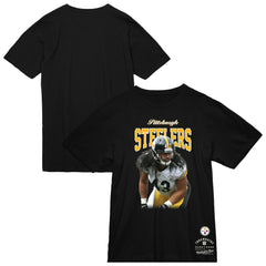 Troy Polamalu Pittsburgh Steelers Sideline Retired Player T-Shirt - Black discount