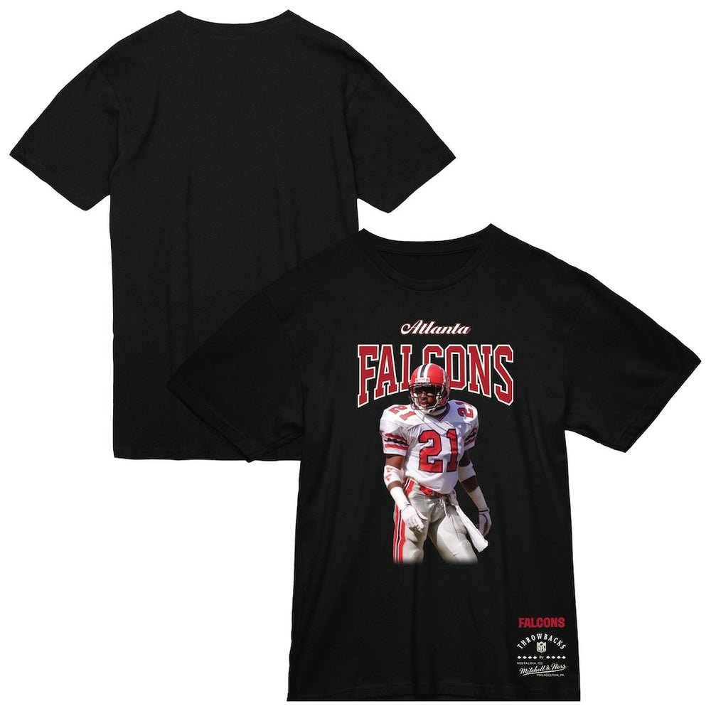 Deion Sanders Atlanta Falcons Sideline Retired Player T-Shirt - Black sale