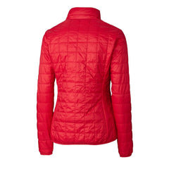 Kansas City Chiefs Cutter & Buck Women's Rainier PrimaLoft Eco Insulated Full-Zip Puffer Jacket - Red for sale