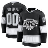 Los Angeles Kings Fanatics Home Premium Custom Jersey Black