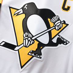 Pittsburgh Penguins Fanatics Away Premium Custom Jersey White