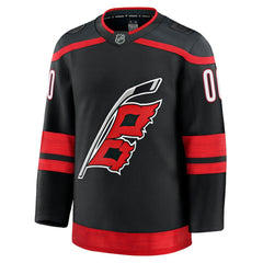 Carolina Hurricanes Fanatics Home Premium Custom Jersey Black