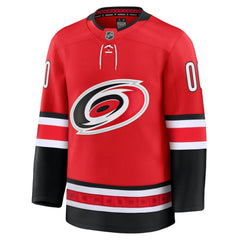 Carolina Hurricanes Fanatics Alternate Premium Custom Jersey Red