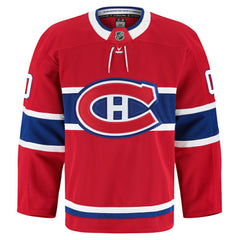 Montreal Canadiens Fanatics Home Authentic Pro Custom Jersey Red