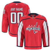 Washington Capitals Fanatics Home Authentic Pro Custom Jersey Red