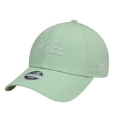 AC Milan New Era Women's Script 9FORTY Adjustable Hat - Light Green | New Era discount