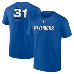Klay Thompson Dallas Mavericks Behind The Back Name & Number T-Shirt - Blue for sale