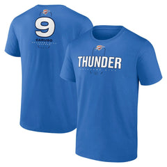 Alex Caruso Oklahoma City Thunder Behind The Back Name & Number T-Shirt - Blue cheap