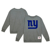 New York Giants Basic Fleece Pullover Sweatshirt - Heather Gray discount