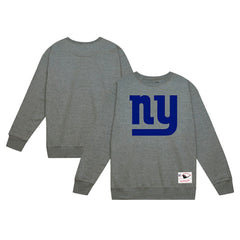 New York Giants Basic Fleece Pullover Sweatshirt - Heather Gray discount