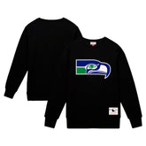 Seattle Seahawks Basic Fleece Pullover Sweatshirt - Black online