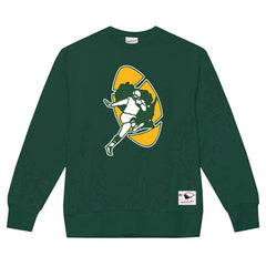 Green Bay Packers Basic Fleece Pullover Sweatshirt - Dark Green cheap