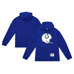 Indianapolis Colts Helmet Logo Vintage Pullover Hoodie - Royal for sale