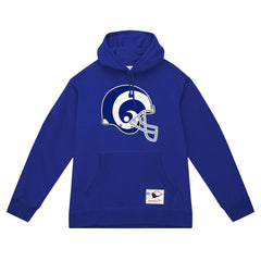 Los Angeles Rams Helmet Logo Vintage Pullover Hoodie - Royal online