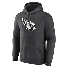 Arizona Cardinals Personalized Name & Number Monochrome Pullover Hoodie - Charcoal discount