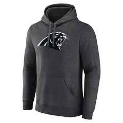 Carolina Panthers Personalized Name & Number Monochrome Pullover Hoodie - Charcoal outlet