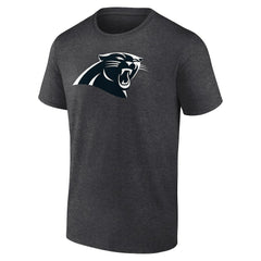 Carolina Panthers Personalized Name & Number Monochrome T-Shirt - Charcoal discount