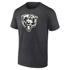 Chicago Bears Personalized Name & Number Monochrome T-Shirt - Charcoal cheap