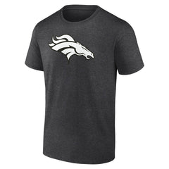 Denver Broncos Personalized Name & Number Monochrome T-Shirt - Charcoal online