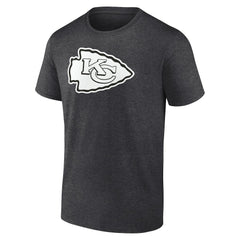 Kansas City Chiefs Personalized Name & Number Monochrome T-Shirt - Charcoal discount