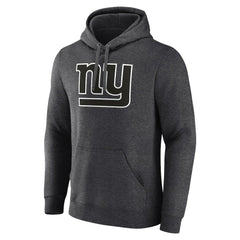 New York Giants Personalized Name & Number Monochrome Pullover Hoodie - Charcoal outlet