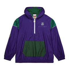 Milwaukee Bucks Unisex Hardwood Classics Team OG 3.0 Anorak Half-Zip Windbreaker Jacket - Purple | Mitchell & Ness shop
